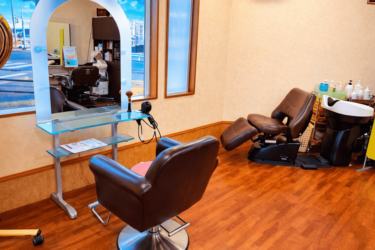 ハープヘアーの店内